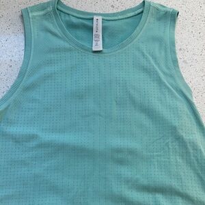 Athleta Aqua/Light Teal Tank Top